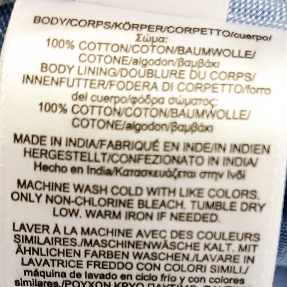 Brooks Brothers SZ 38 Blue Patchwork Plaid Madras 9" 100% Cotton Plaid Shorts - Picture 7 of 8